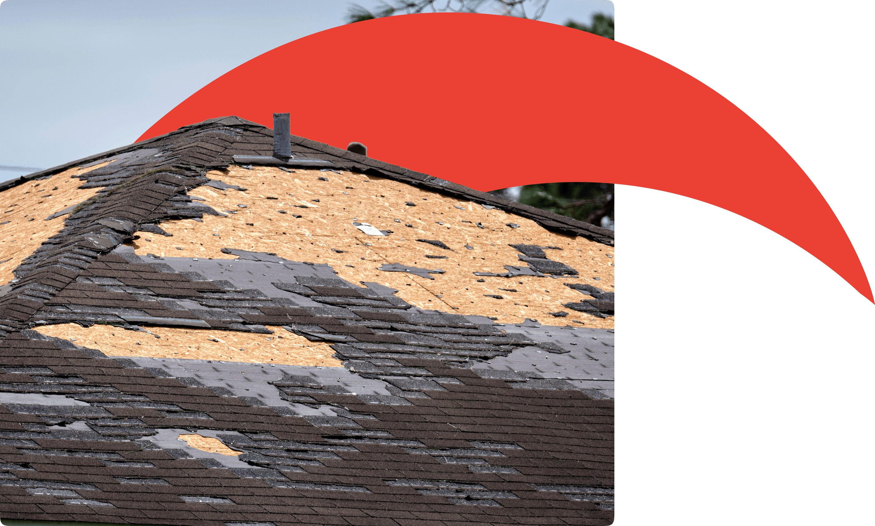A home protected by a Sola wind & hail policy