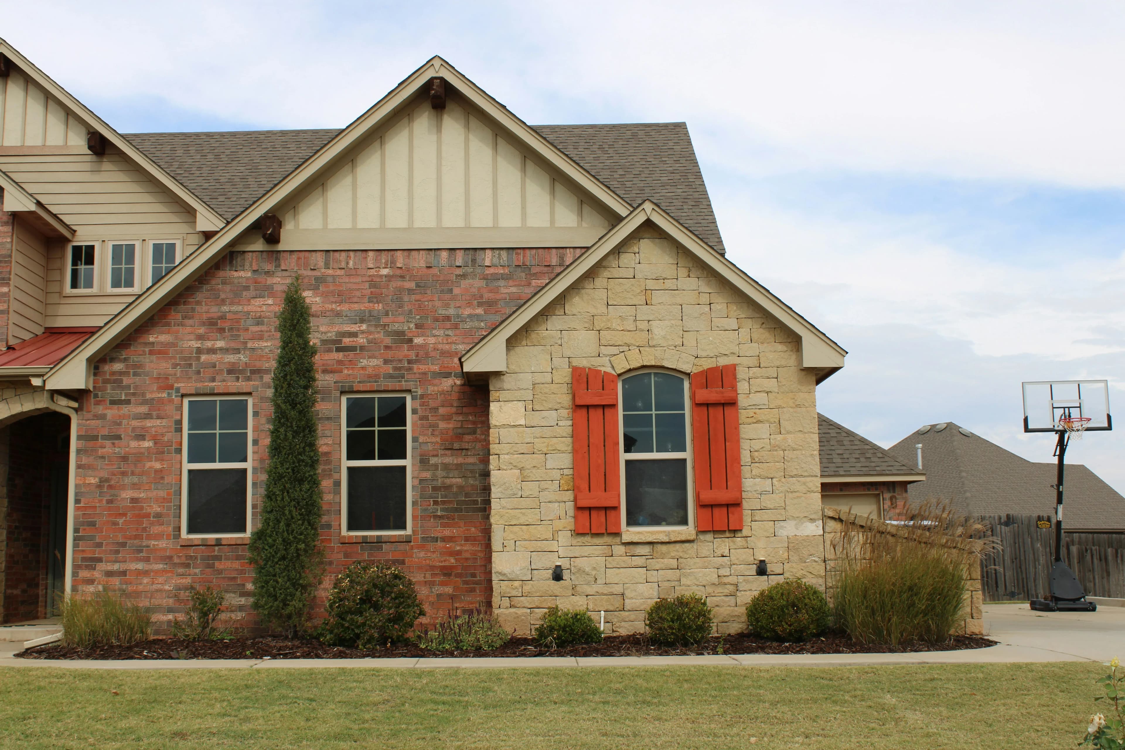 A suburban home in the Oklahoma City area.